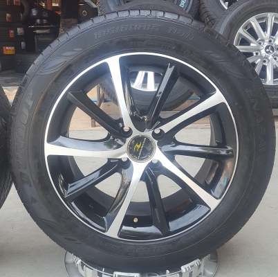 ล้อมือ2 FLEDERMAUS ขอบ15 4รู100 ยางปี16  4 ล้อ