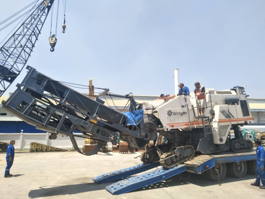 ถึงไทยแล้ว รถกัดผิว Wirthgen 2000DC จากญี่ปุ่น ไฟฟ้าน้อย ใช้งานง่ายๆ 092-929-9942 ธีรเทพ