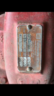 ขายด่วนปั้มนํ้าดับเพลิงเครื่อง4D95เครื่องตัวเดียวกับรถแม็คโค. PC 120-5