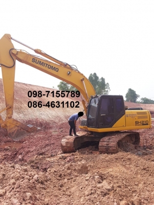 ขาย!! >>> Sumitomo Sh210 รุ่น 5 ไมล์ 5,000 ชั่วโมง พร้อมใช้งาน <<< เบอร์ติดต่อ 098-7155789 086-4631102
