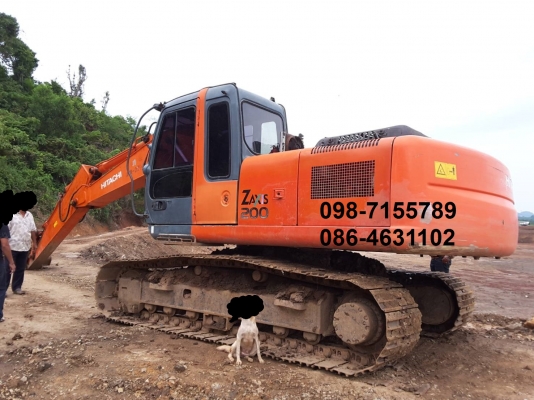 ขาย!! >>> Hitachi Zx200 รุ่น 1 พร้อมใช้งาน เอกสารเล่มทะเบียน 995,000 บาท <<< เบอร์ติดต่อ 098-7155789 086-4631102
