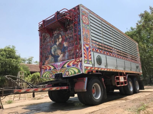 ขาย ISUZU 360 พ่วงแม่ลูก กระบะเนียมคอกเกษตร อู่ สมศักดิ์ รถปี 57