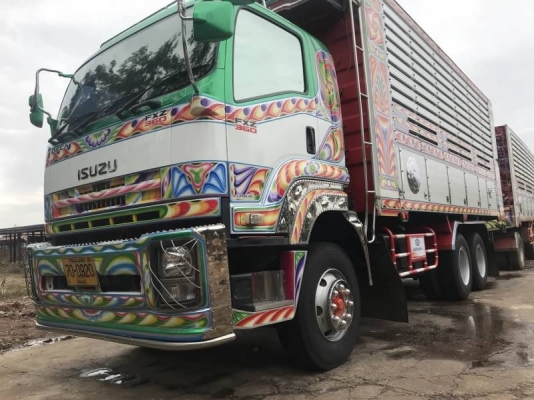 ขาย ISUZU 360 พ่วงแม่ลูก กระบะเนียมคอกเกษตร อู่ สมศักดิ์ รถปี 57 ขาย ISUZU 360 พ่วงแม่ลูก กระบะเนียมคอกเกษตร อู่ สมศักดิ์ รถปี 57
