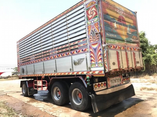 ขาย ISUZU 360 พ่วงแม่ลูก กระบะเนียมคอกเกษตร อู่ สมศักดิ์ รถปี 57
