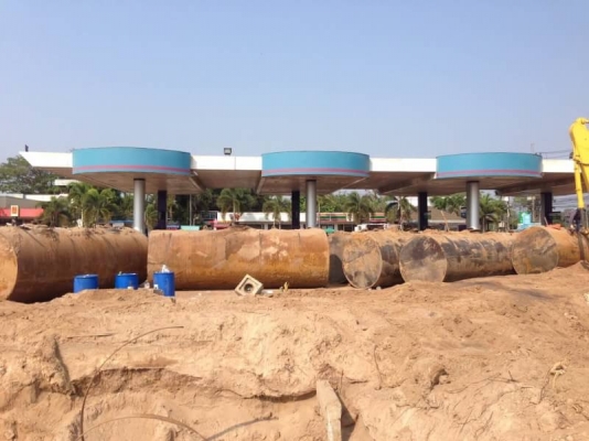 มี 7 ถัง ถังละ 68,000 บาท ถังน้ำมันขนาด 20,000 ลิตร  ยาว 6.2 เมตร สูง 2.1 เมตร  (เพิ่งเอาขึ้นมาจากพื้นดิน ปั้ม ปตท .สกลนคร)   สินค้า อยู่ จ.สกลนคร โทร 0610710295