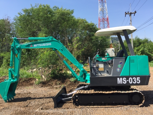 ขายรถขุดแบคโฮ MITSUBISHI MS-035 ขนาด Pc35 รถเก่านอกแท้100\% (เครื่อง4สูบ แทรคเหล็ก ระบบไว) รถพร้อมใช้งาน เอกสารใบอินวอยครบ ????ราคา 260,000 ต่อรองได้???? ☎️สนใจติดต่อ 096-3268553 (สถิตย์พันธ์) ????ID LINE : 0963268553 ????#ร้านรุ่งเจริญแทร ขายรถขุดแบคโฮ MITSUBISHI MS-035 ขนาด Pc35 รถเก่านอกแท้100\% (เครื่อง4สูบ แทรคเหล็ก ระบบไว) รถพร้อมใช้งาน เอกสารใบอินวอยครบ ????ราคา 260,000 ต่อรองได้???? ☎️สนใจติดต่อ 096-3268553 (สถิตย์พันธ์) ????ID LINE : 0963268553 ????#ร้านรุ่งเจริญแทร