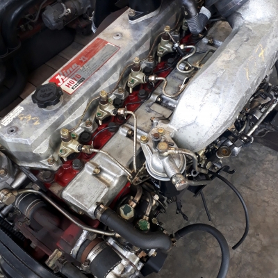 ขายเครื่องรถบรรทุกเก่าญี่ปุ่น Hino Ho7d 195 แรงม้า สวยกริบ