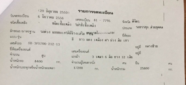 พ่วง 22 ล้อ HINO 344 Hi-Speed ปี 56 ไมล์ 270,000 กม. กระบะมิเนียม - ดั้ม อู่ ส.สมบัติ รถสวย สด ใช้งานน้อย  บรรทุกของได้ 30 ตัน ราคา 2.85 ล้าน