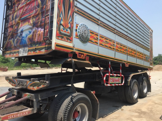 พ่วง 22 ล้อ HINO 344 Hi-Speed ปี 56 ไมล์ 270,000 กม. กระบะมิเนียม - ดั้ม อู่ ส.สมบัติ รถสวย สด ใช้งานน้อย  บรรทุกของได้ 30 ตัน ราคา 2.85 ล้าน