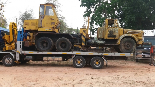 รับจ้างขน ยก ย้าย รถหกล้อ สิบล้อ แบ๊คโฮ เครื่องจักรอื่นๆ