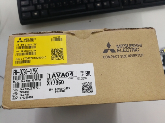 Inverter mitsubishi FR D720-0.75 k 3PH AC 200-240v Inverter mitsubishi FR D720-0.75 k 3PH AC 200-240v