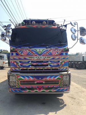 Isuzu 360 แรง ปี 55 แม่ลูกดัมพ์มิเนียมอู่สหะกิจ ลูกสามเพลาแท้ พร้อมใช้งานค่ะ