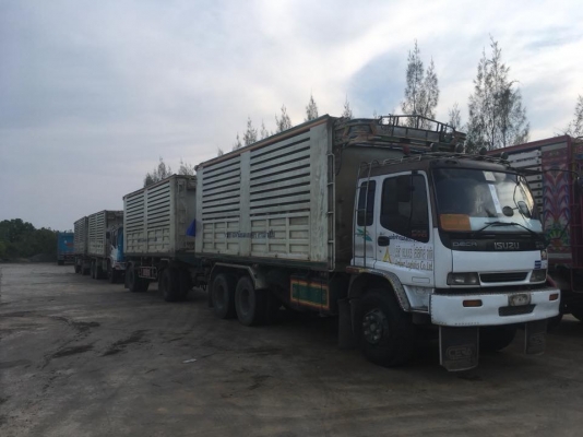 Isuzu 270 ยูโรทู ใบไม้เขียว เครื่องส้ม แม่ลูกดัมพ์อู่ซุ่นชัย เดิมบาง รุ่นยอดนิยม แรงอึดประหยัด ทะเบียนพร้อม