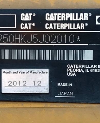ขายรถตักล้อยาง CAT 950H ปี 2013 รถนอกนำเข้าเองจากญี่ปุ่น สภาพสวยพร้อมใช้งาน มีVDOการทำงานครับ