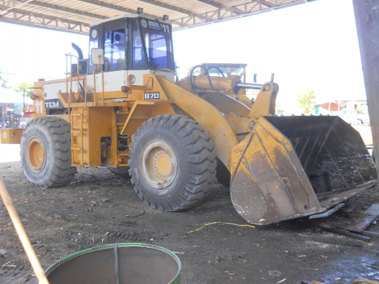 ขายรถตักล้อยาง TCM 870  ต่อแขนแล้ว พร้อมใช้  1.2 ล้าน  ติดต่อ 081-7555888 คุณวัลลพ