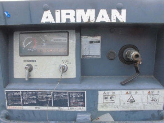 Airman PDS50S : 50CFM / 7บาร์ เครื่องปั๊มลมญี่ปุ่น โทร. 080-6565422 (หนิง)