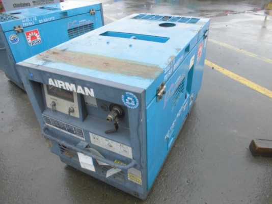 Airman PDS50S : 50CFM / 7บาร์ เครื่องปั๊มลมญี่ปุ่น โทร. 080-6565422 (หนิง)