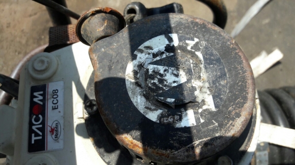 ขายเครื่องตบดินจิงโจ้แบบกระโดด Tacom robin ec08 เก่าญี่ปุ่น