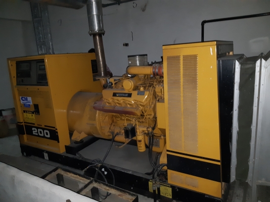 เครื่องกำเนิดไฟฟ้าcat 200 kva 450,000 บาท เครื่องกำเนิดไฟฟ้าcat 200 kva 450,000 บาท