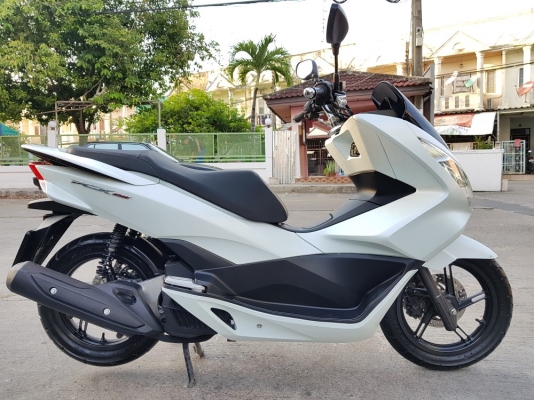 Pcx 150i Led สีขาว มือเดียว ไม่มีรอยล้มชน เอกสารพร้อมโอน