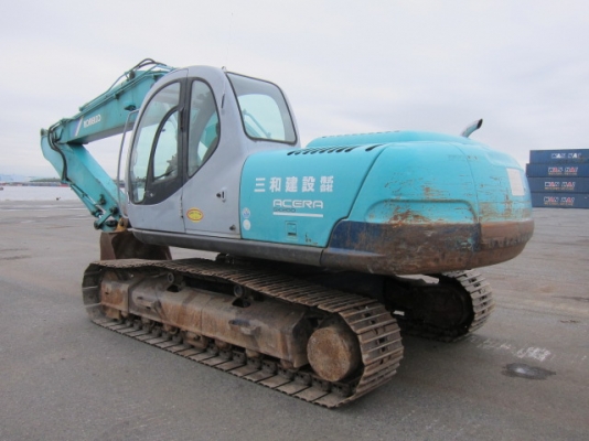 รถขุด Kobelco SK200-3 มาร์คไฟว์ซุปเปอร์ เกาญี่ปุ่น มีไลน์หัวเจาะ