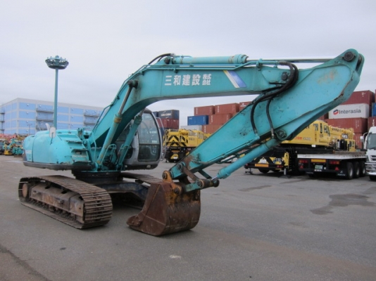 รถขุด Kobelco SK200-3 มาร์คไฟว์ซุปเปอร์ เกาญี่ปุ่น มีไลน์หัวเจาะ