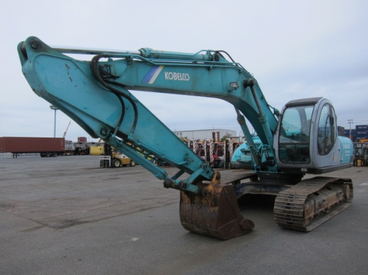 รถขุด Kobelco SK200-3 มาร์คไฟว์ซุปเปอร์ เกาญี่ปุ่น มีไลน์หัวเจาะ