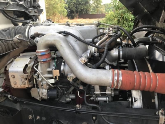 2,350,000฿HINO.344แรงซีลี่500 ปี56 แม่ลูกไม่ดั้มกะบะอู่สามมิตรมอเตอร์ รถสวยๆพร้อมใช้