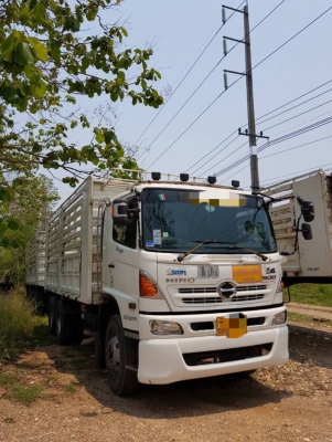 2,350,000฿HINO.344แรงซีลี่500 ปี56 แม่ลูกไม่ดั้มกะบะอู่สามมิตรมอเตอร์ รถสวยๆพร้อมใช้