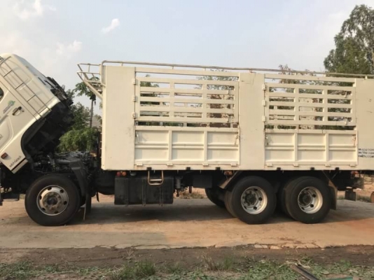 2,350,000฿HINO.344แรงซีลี่500 ปี56 แม่ลูกไม่ดั้มกะบะอู่สามมิตรมอเตอร์ รถสวยๆพร้อมใช้