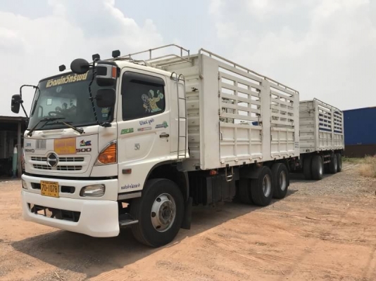 2,350,000฿HINO.344แรงซีลี่500 ปี56 แม่ลูกไม่ดั้มกะบะอู่สามมิตรมอเตอร์ รถสวยๆพร้อมใช้