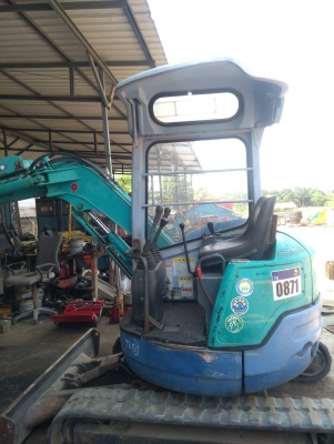 รถแบคโฮ KUBOTA RX202 รถเก่านอกนำเข้า ยังไม่เคยใช้งานในไทย คอนโทลสั้น ปั๊มนิ้ว เครื่องดี ปั๊มแรง ชม.การทำงาน 4000+ ชม.สภาพดี พร้อมใช้งาน มีเอกสารใบอินวอยซ์