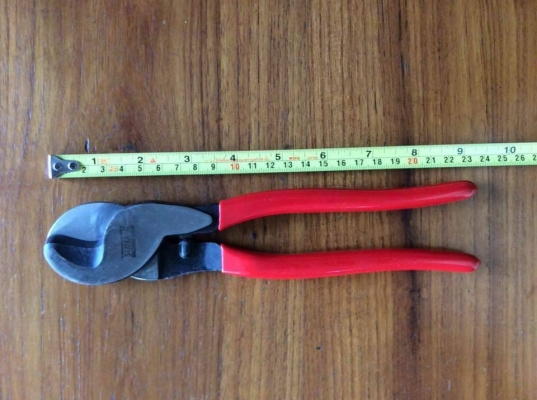 ขายคีมตัดสายไฟฟ้าขนาด9&quot; SUNJAC MADE IN JAPAN.ใหม่เก่าเก็บ