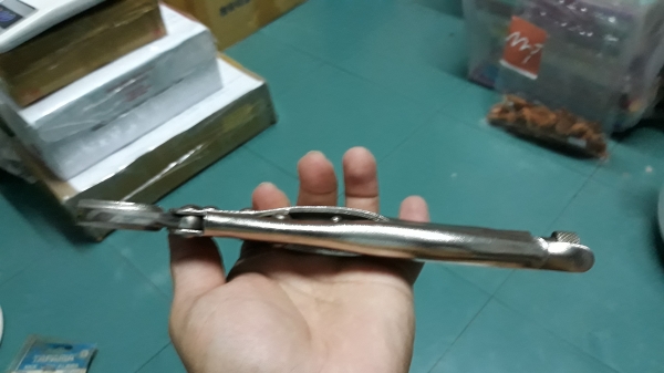 ขายคีมล็อกปากโค้ง TAPARIA MADE IN INDIA.ใหม่เก่าเก็บ ขายคีมล็อกปากโค้ง TAPARIA MADE IN INDIA.ใหม่เก่าเก็บ