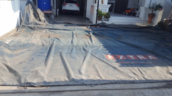 ขายผ้าใบสิบล้อ ขนาด 7x9 เมตร สภาพดี