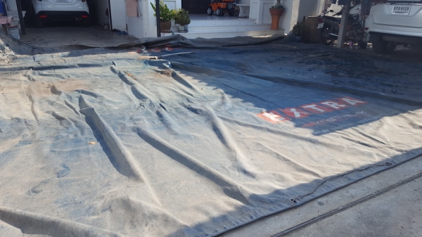 ขายผ้าใบสิบล้อ ขนาด 7x9 เมตร สภาพดี