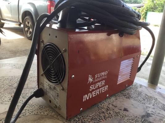 ขายตู้เชื่อมอินเวอเตอร์มือ2 ยี่ห้อ SUMO รุ่น STICK-200 พร้อมสายเชื่อม สภาพสวย ยังไม่เคยซ่อม ใช้งานได้ปกติ ไฟเชื่อมแรง เชื่อมงานหนักได้ไม่มีตัด