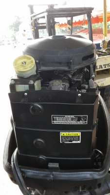 ขายเครื่องเมอร์คิวรี่ 75 hp 2 จังหวะ เก่าญี่ปุ่น เครื่องติดเสียงดี ขาดมอเตอร์ทิม ชุดกระบอกทิมมีอยู่ท