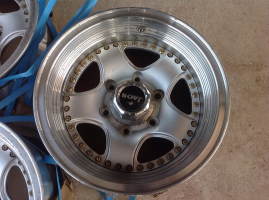 ล้อ JAOS VICTRON 2 ชิ้นแท้ 15x7.5 ลบ14 6รูกระบะ มี5ว ประมูลญี่ปุ่น ล้อ JAOS VICTRON 2 ชิ้นแท้ 15x7.5 ลบ14 6รูกระบะ มี5ว ประมูลญี่ปุ่น