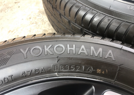 ล้อแม็ก Toyota Yaris TRD ขอบ 15 พร้อมยาง Yokohama 185-60-15 ปลายปี 16