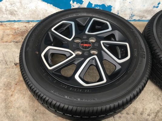 ล้อแม็ก Toyota Yaris TRD ขอบ 15 พร้อมยาง Yokohama 185-60-15 ปลายปี 16 ล้อแม็ก Toyota Yaris TRD ขอบ 15 พร้อมยาง Yokohama 185-60-15 ปลายปี 16
