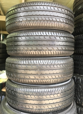 ล้อแม็ก Toyota Yaris TRD ขอบ 15 พร้อมยาง Yokohama 185-60-15 ปลายปี 16