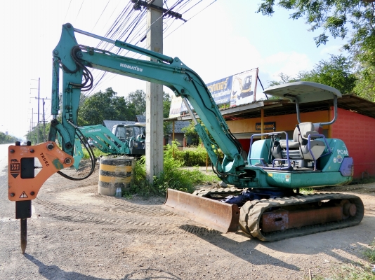 KOMATSU 40-7E ขนาดPC-40 <มีVDOให้ชม>รถเก่านอกมีเอกสารอินวอย☎️ติดต่อ 085-5632278 <ราคาต่อรองได้>