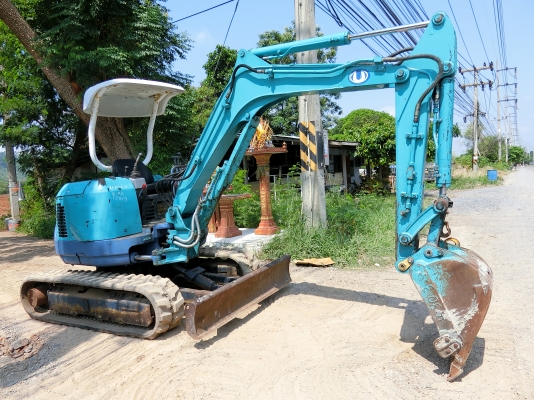 KUBOTA U-30 มีลายหัวแย๊ก<มีVDOให้ชม>รถเก่านอกมีเอกสาร☎️ติดต่อ 085-5632278 (ราคาต่อรองได้)