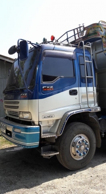 12 ล้อ ISUZU FXZ320  ปี49  กระบะเหล็ก - ดั้ม อู่ เอส ที บรรทุกได้ 17,500 กก. ยางสวย พร้อมใช้