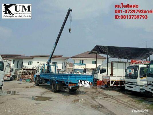 ขายค่ะ รถเข้าใหม่ Deca 200 แรง ปี 48 ติดเครน tadano ZF303 ขนาด 3 ตัน 3 ปอก ราคา 990,000