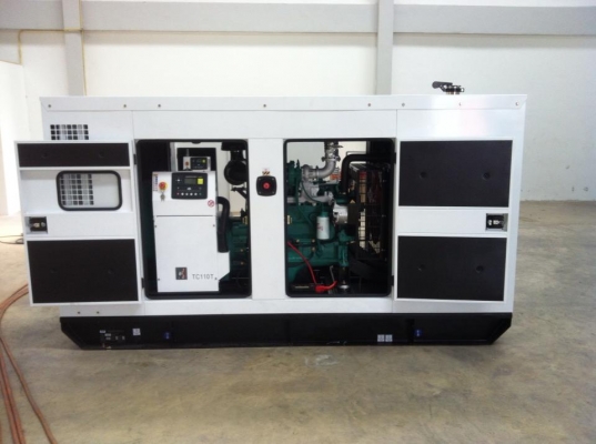 เครื่องปั่นไฟ 110KVA/88KW 3เฟส รับประกันสินค้า 2ปี มีสินค้าพร้อมส่ง