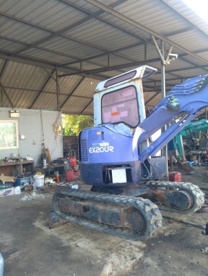 รถแบคโฮ HITACHI EX20UR รถเก่านอกนำเข้า ยังไม่เคยใช้งานในไทย เครื่องดี ปั๊มแรง เอวแน่น ระบบสมบูรณ์ พร้อมใช้งาน มีเอกสารใบอินวอยซ์