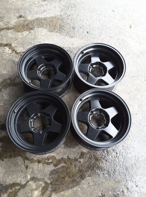 Lenso VS2 ลายแบรดเลย์ 6/139 ขอบ 16*8 et-25 สวยๆ 1ชุด