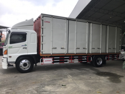 ขาย 6 ล้อ ???? HINO.MAGA. FG8JRLA Euro. 3. เครื่องคอมมอลเรล 212 เเรง ตู้ 10 บานเปิดได้รอบไม่มีเสากลา